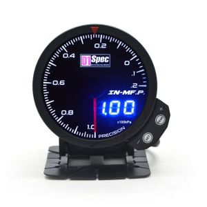 D1 Spec Gauge Version 3 Black 60mm Vacuum