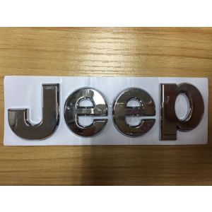 SK-Import Front Or Rear Emblem Chrome Jeep Wrangler