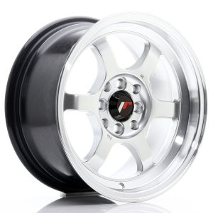 JR-Wheels JR12 Wheels 15 Inch 7.5J ET26 4x100,4x114.3 Hyper Silver