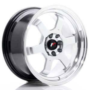 JR-Wheels JR12 Wheels 16 Inch 8J ET15 4x100,4x114.3 Hyper Silver
