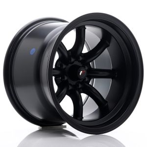 JR-Wheels JR19 Wheels 15 Inch 10.5J ET-32 4x100,4x114.3 Flat Black