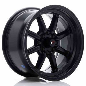 JR-Wheels JR19 Wheels 15 Inch 8J ET20 4x100,4x114.3 Flat Black