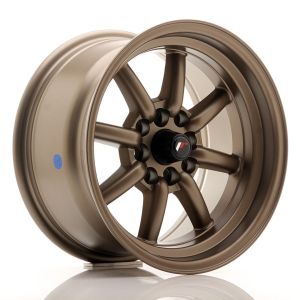 JR-Wheels JR19 Wheels 15 Inch 8J ET0 4x100,4x108 Flat Bronze