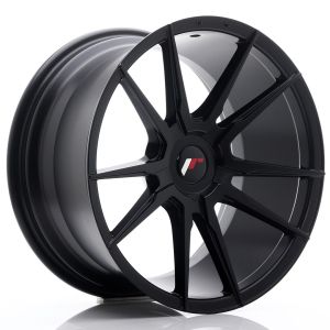 JR-Wheels JR21 Wheels 18 Inch 9.5J ET20-40 Custom PCD Flat Black