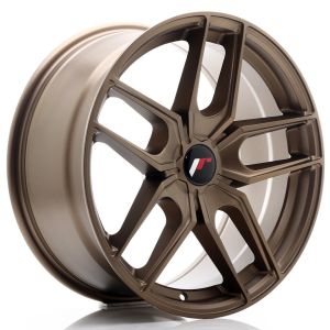 JR-Wheels JR25 Wheels 18 Inch 8.5J ET20-40 Custom PCD Bronze