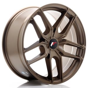 JR-Wheels JR25 Wheels 19 Inch 8.5J ET20-40 Custom PCD Bronze