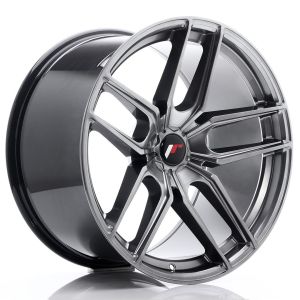 JR-Wheels JR25 Wheels 20 Inch 11J ET20-40 Custom PCD Hyper Black