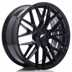 JR-Wheels JR28 Wheels 18 Inch 7.5J ET20 4x108 Gloss Black