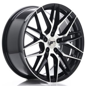 JR-Wheels JR28 Wheels 18 Inch 8.5J ET40 5x112 Gloss Black Machined Face