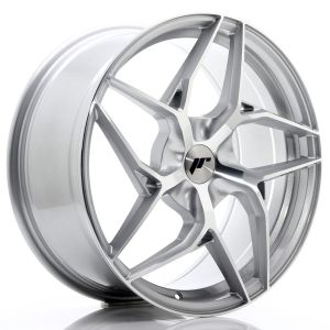 JR-Wheels JR35 Wheels 19 Inch 8.5J ET20-45 Custom PCD Silver Machined Face