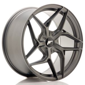 JR-Wheels JR35 Wheels 19 Inch 9.5J ET20-45 Custom PCD Flat Gun Metal