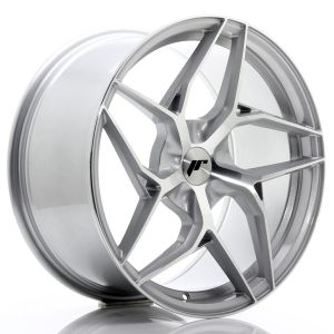 JR-Wheels JR35 Wheels 19 Inch 9.5J ET20-45 Custom PCD Silver Machined Face
