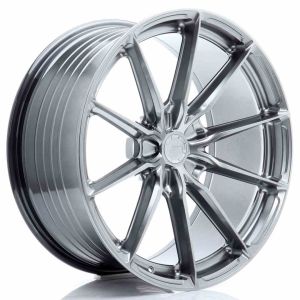 JR-Wheels JR37 Wheels 21 Inch 11J ET11-55 Custom PCD Flow Form Hyper Black