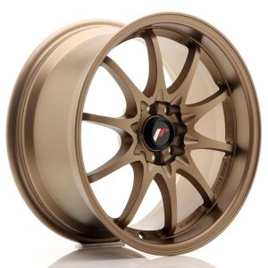 JR-Wheels JR5 Wheels 17 Inch 8.5J ET35 4x100,4x114.3 Dark Anodized Bronze