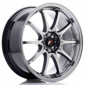 JR-Wheels JR5 Wheels 18 Inch 8J ET35 5x100 Hyper Black