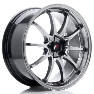 JR-Wheels JR5 Wheels 19 Inch 8.5J ET43 Custom PCD Hyper Black