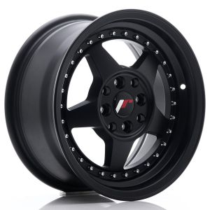 JR-Wheels JR6 Wheels 15 Inch 7J ET35 4x100,4x114.3 Flat Black