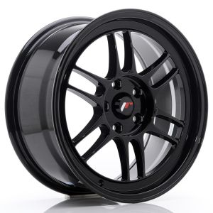 JR-Wheels JR7 Wheels 17 Inch 8J ET35 5x114.3 Gloss Black