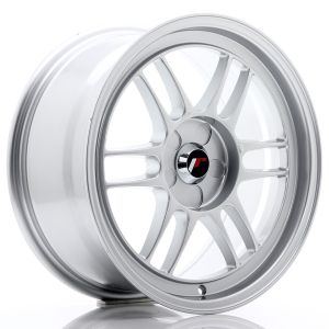 JR-Wheels JR7 Wheels 17 Inch 8J ET35 Custom PCD Silver