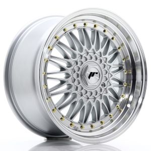 JR-Wheels JR9 Wheels 18 Inch 9J ET25 4x114.3 Silver Machined Lip