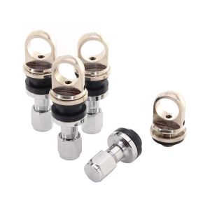 JR-Wheels Air Valves V2 With TPMS Sensor Holder Silver