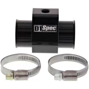 D1 Spec Water Temperature Sensor Adapter Black Aluminium
