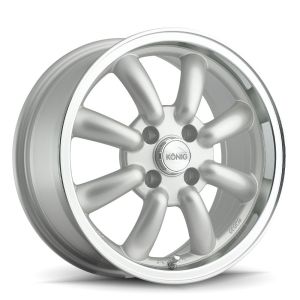 König Rewind Wheels 16 Inch 7J ET0 4x114.3 Cast Silver