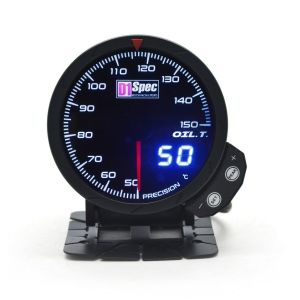 D1 Spec Gauge Version 3 Black 60mm Oil Temperature