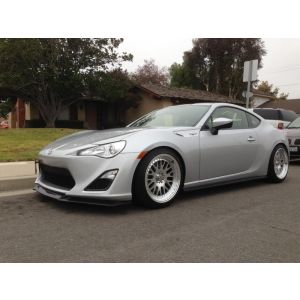 PU Design Side Skirts CS Style Bottom Line Black Polyurethane Subaru,Toyota Pre Facelift
