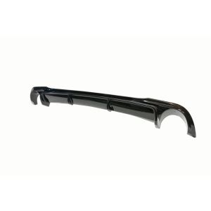 SK-Import Rear Diffuser V Style Black ABS Plastic Mazda 3 Pre Facelift