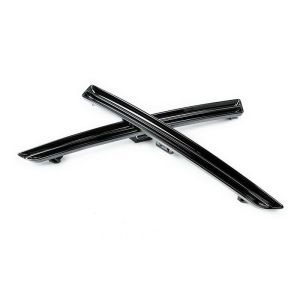 Acexxon Rear Slat Reflector Horizontal Slat Style Black Plastic BMW 3-serie,4-serie