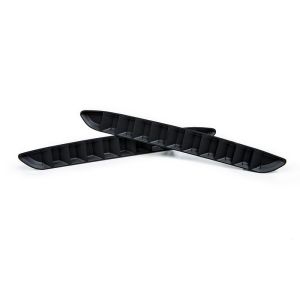 Acexxon Rear Slat Reflector Horizontal Slat Style Flat Black Plastic BMW 2-serie
