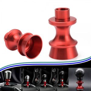 SK-Import Shift Boot Collar Red Aluminum Toyota, Subaru