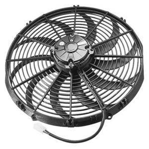 Spal Slim Fan Push Type Black 250mm