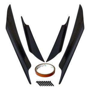Simoni Racing Canards Black ABS Plastic