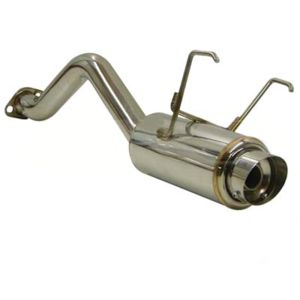SRS Rear Muffler G50 Conical Flange 61mm Stainless Steel Honda Civic,Del Sol