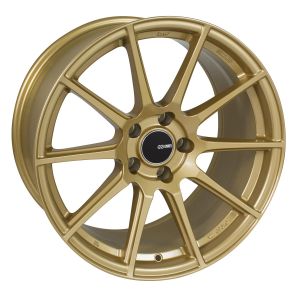 Enkei TS10 Wheels 18 Inch 8J ET45 5x100 Flat Gold