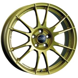 OZ-Racing Ultraleggera Wheels 17 Inch 7.5J ET48 5x100 Race Gold
