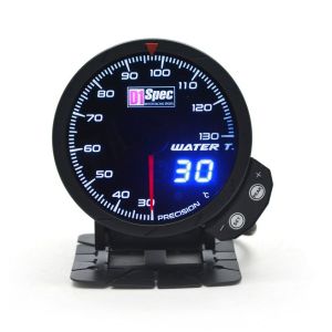 D1 Spec Gauge Version 3 Black 60mm Water Temperature
