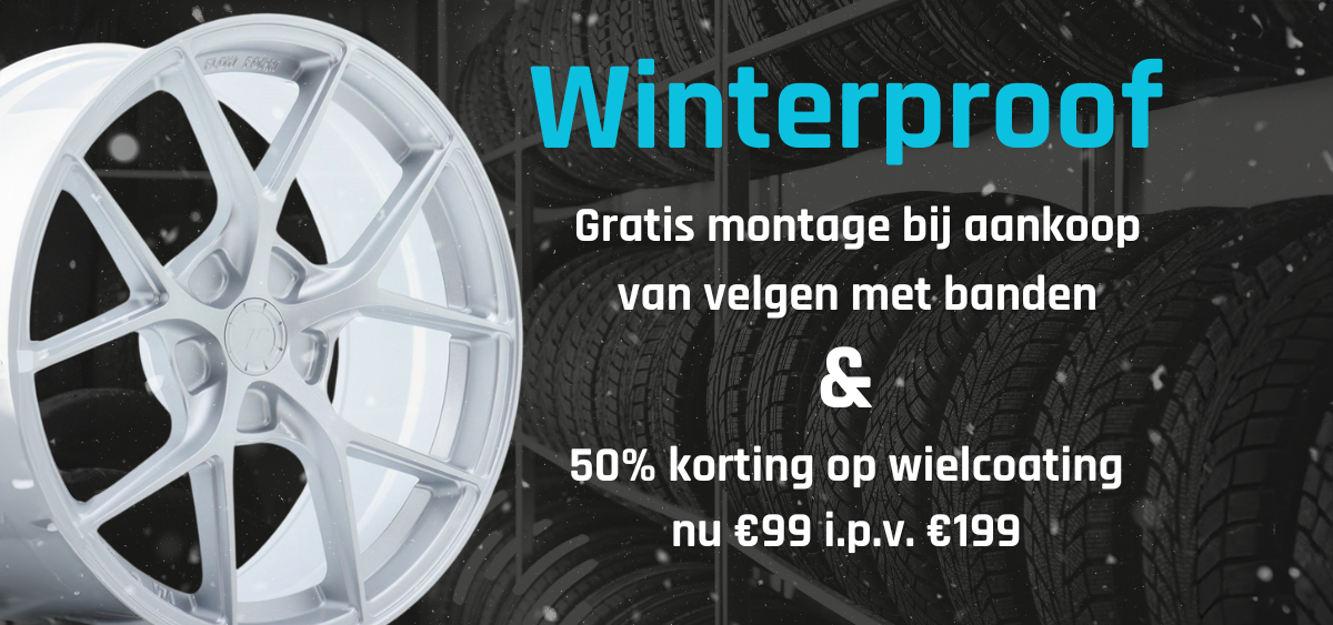 Winteractie: Gratis montage bij velgen + banden